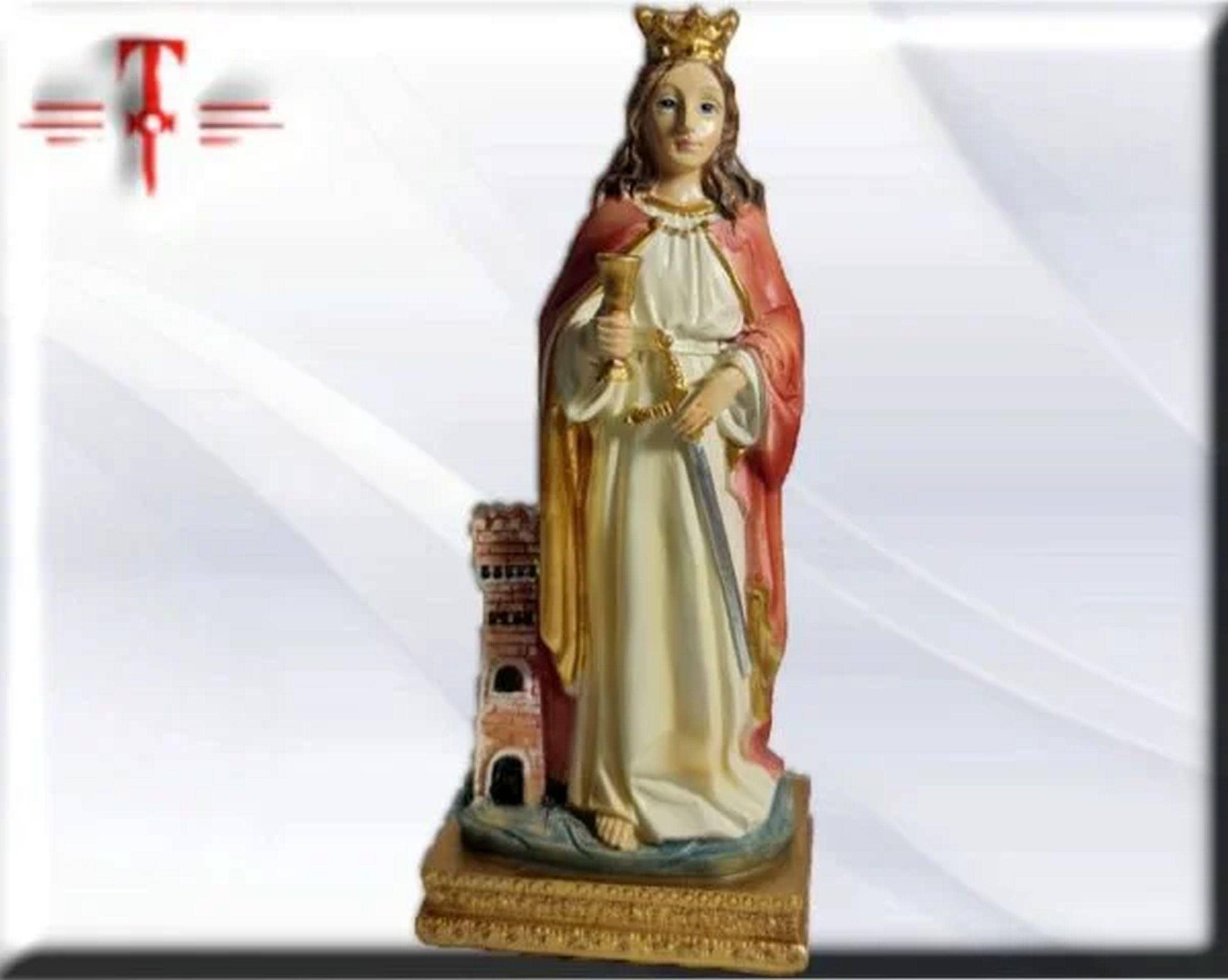 Santa Barbara , Santos y Vírgenes católicos , productos Religiosos - Imagen 7