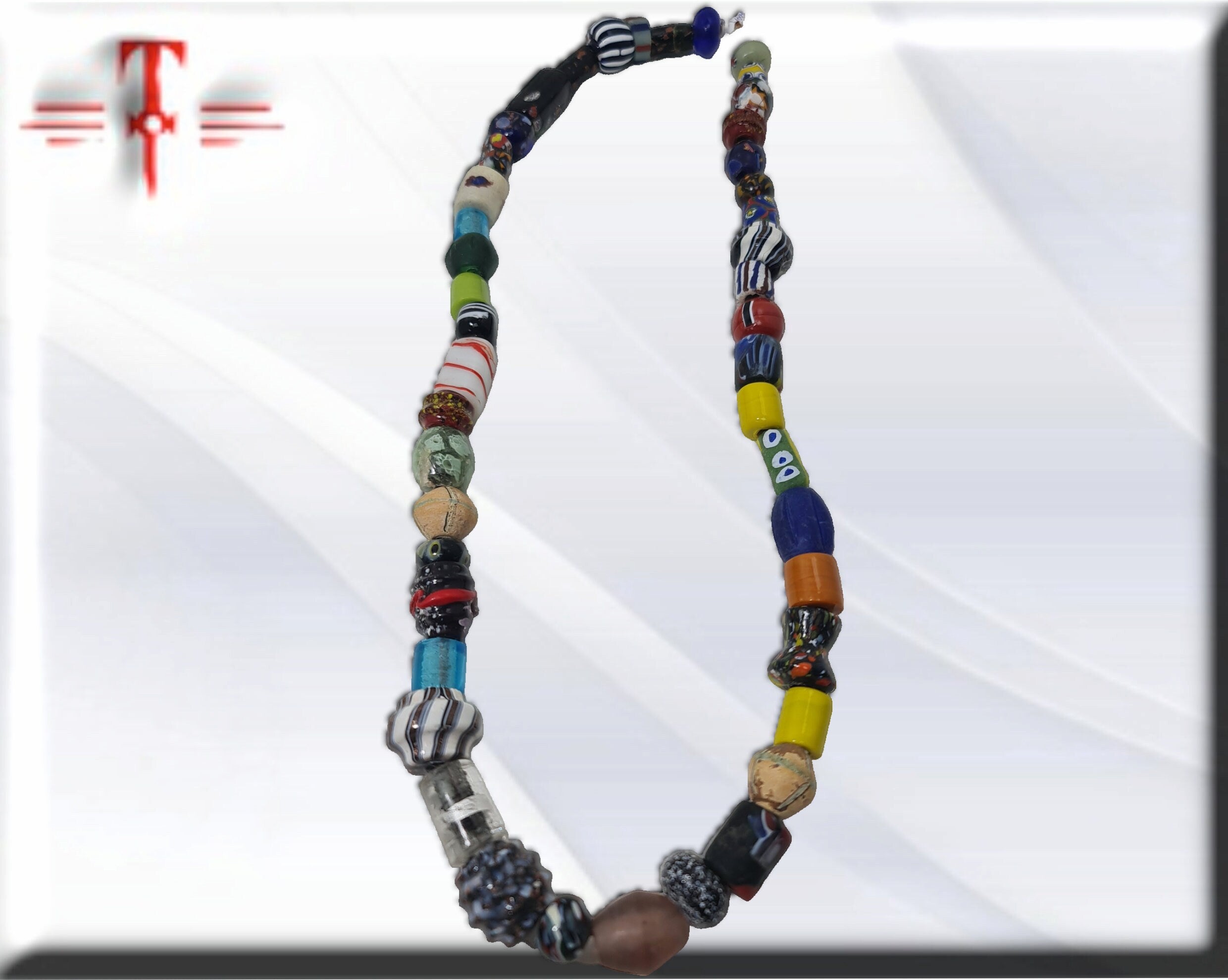 collar de cuentas africanas , cultura tradicional , arte africano , Cultura religiosa - Imagen 6