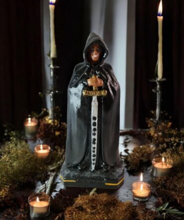 Figura Yeso exu Guardian , Candomble , kimbisa, Umbanda