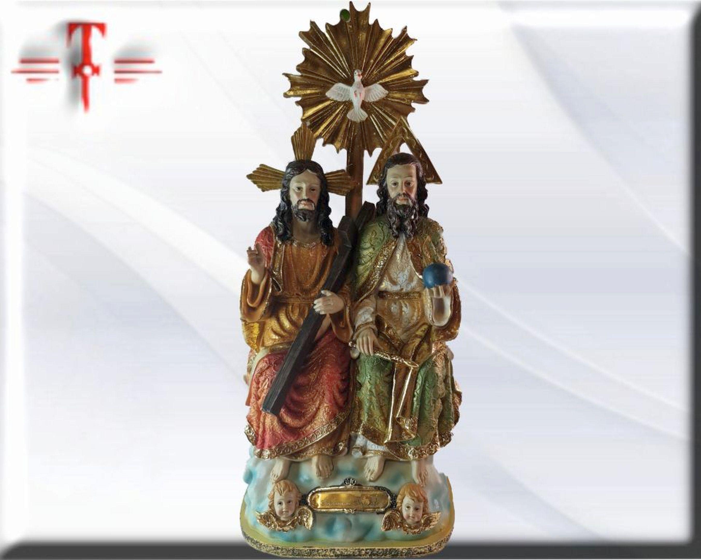 Santísima Trinidad , Santos y Vírgenes católicos , productos Religiosos - Imagen 2
