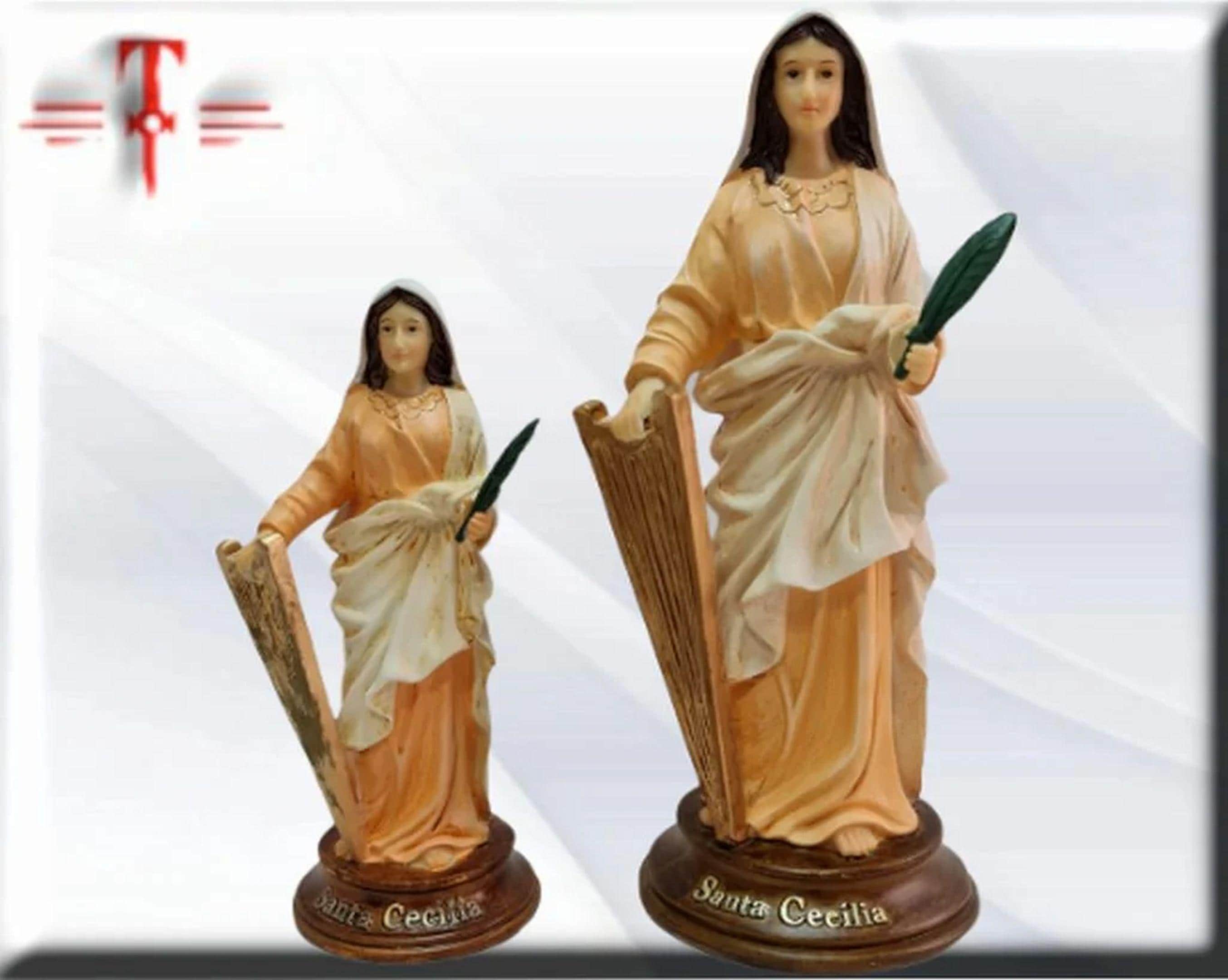 Santa Cecilia , Santos y Vírgenes católicos , productos Religiosos - Imagen 2