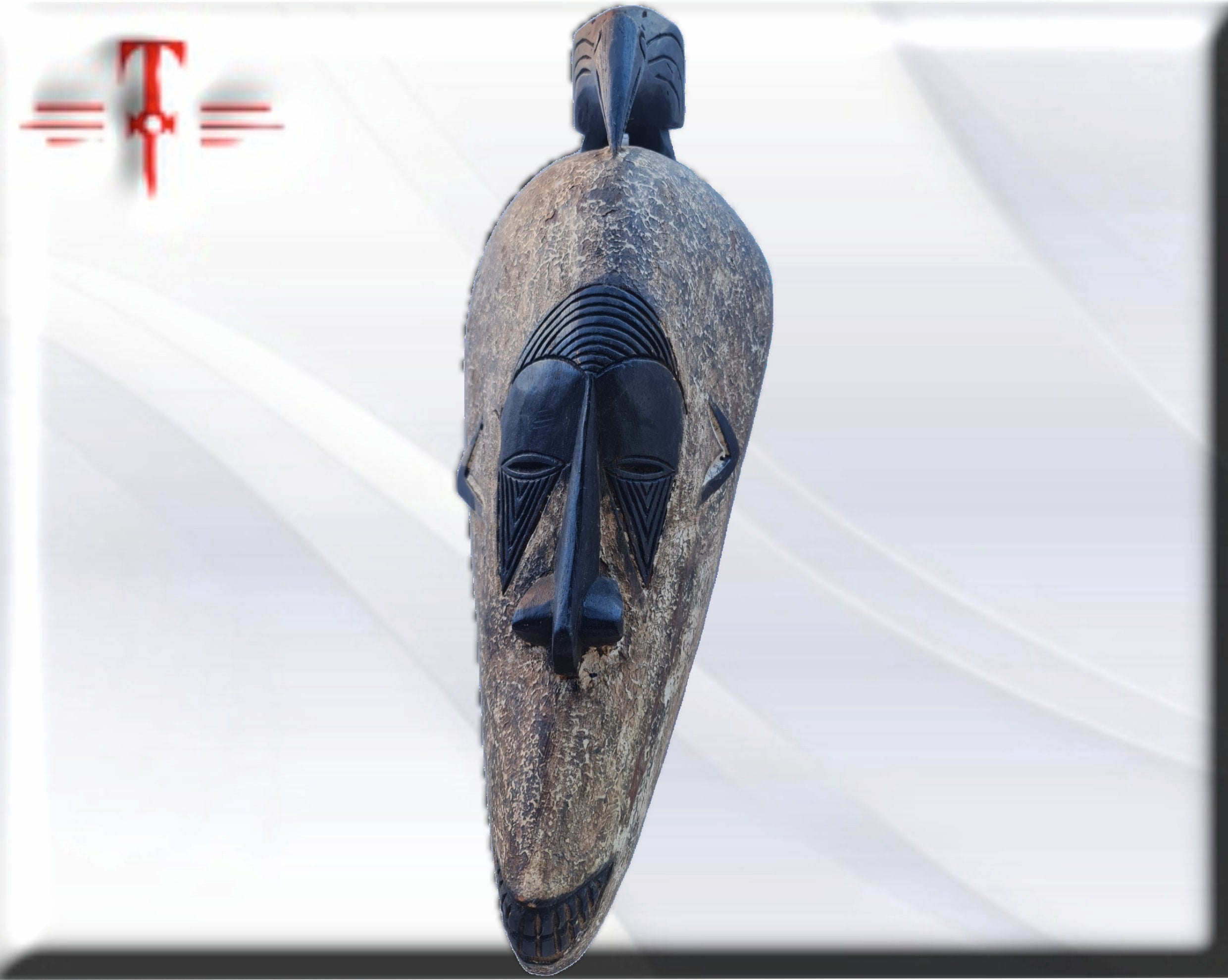 Máscara Antigua Igbo (Nigeria) – Arte Africano del Siglo XX - Imagen 2