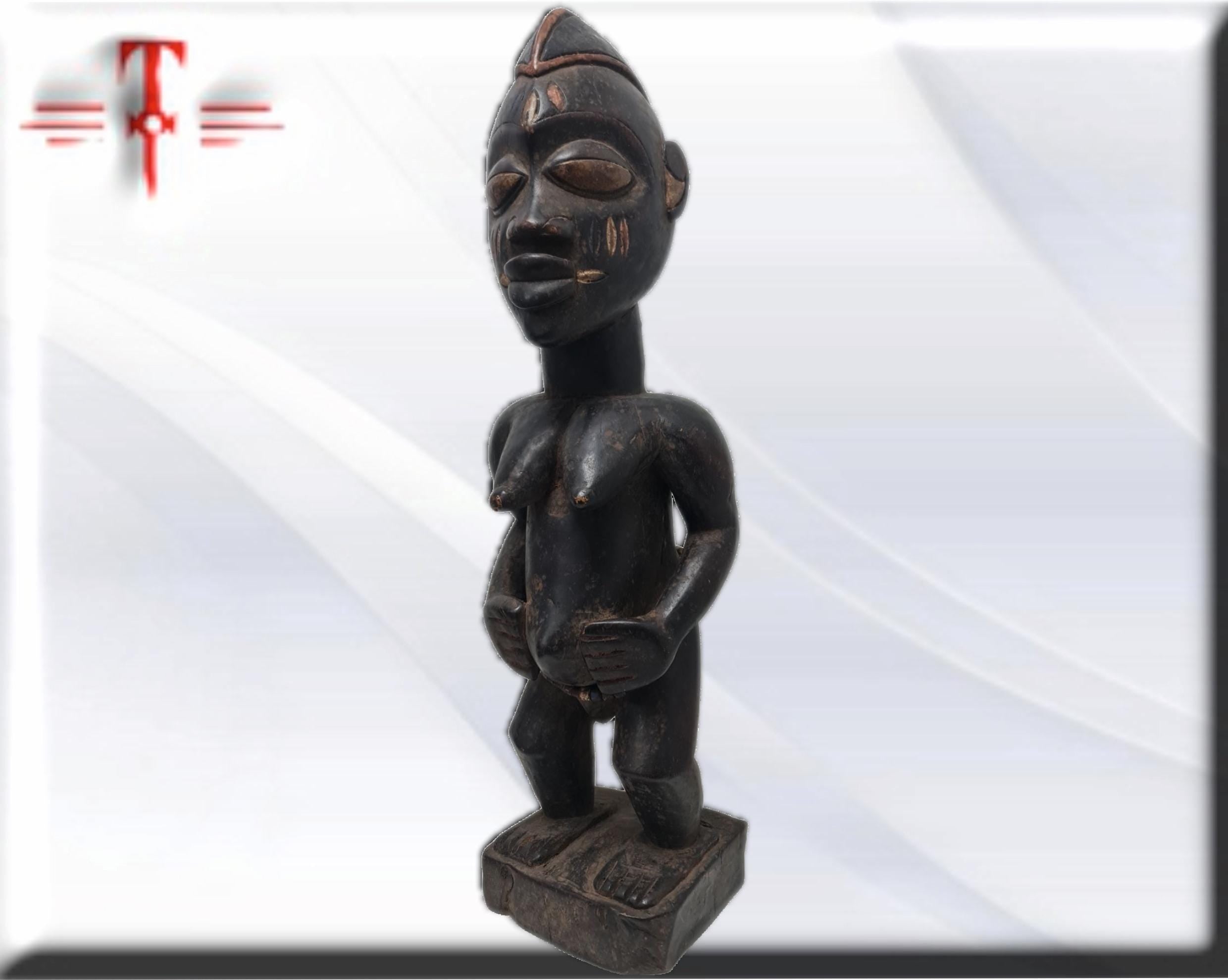 Fetiche africano Congo Tribal , arte Africano , Galería de arte , hecho a mano - Imagen 2