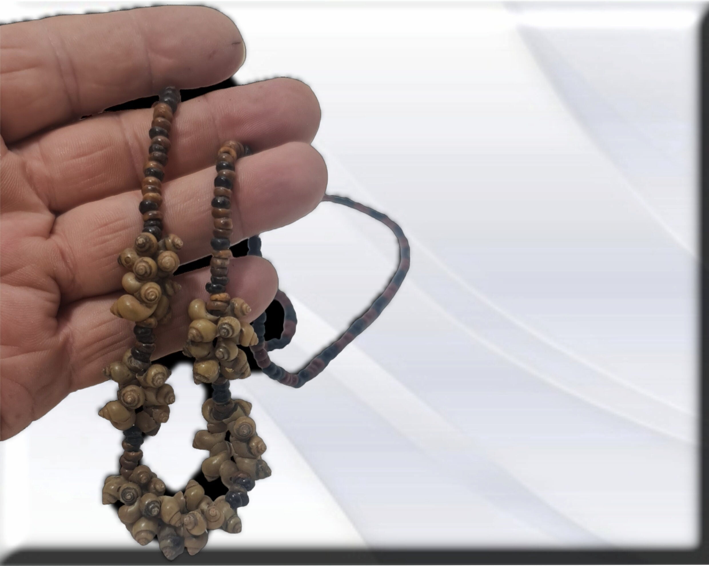 Collar espiritu Djaká Coliko espíritu del cocodrilo , Original from Benín Protection - Imagen 2