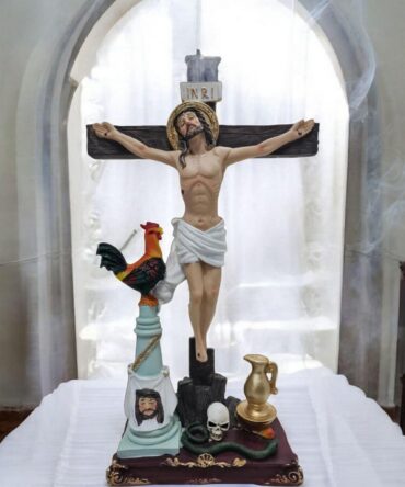 Figura estatua de Cristo Justo Juez  . Catholic Saints and Virgins, Religious products,