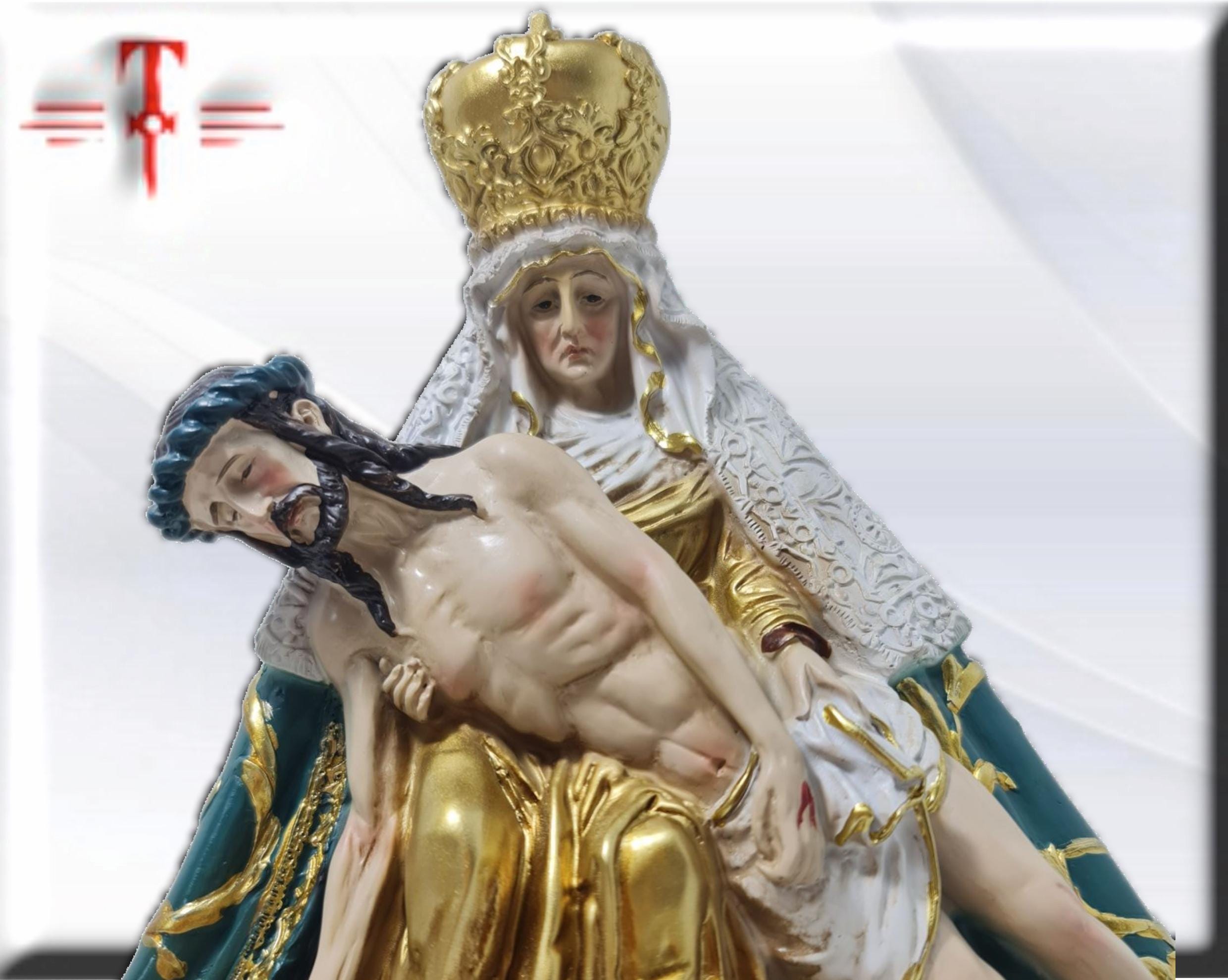 Figura de la Virgen del Camino de León en Resina – 20 cm, productos Religiosos - Image 5