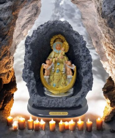 Virgen del Pino en cueva , Santos y Vírgenes católicos , productos Religiosos