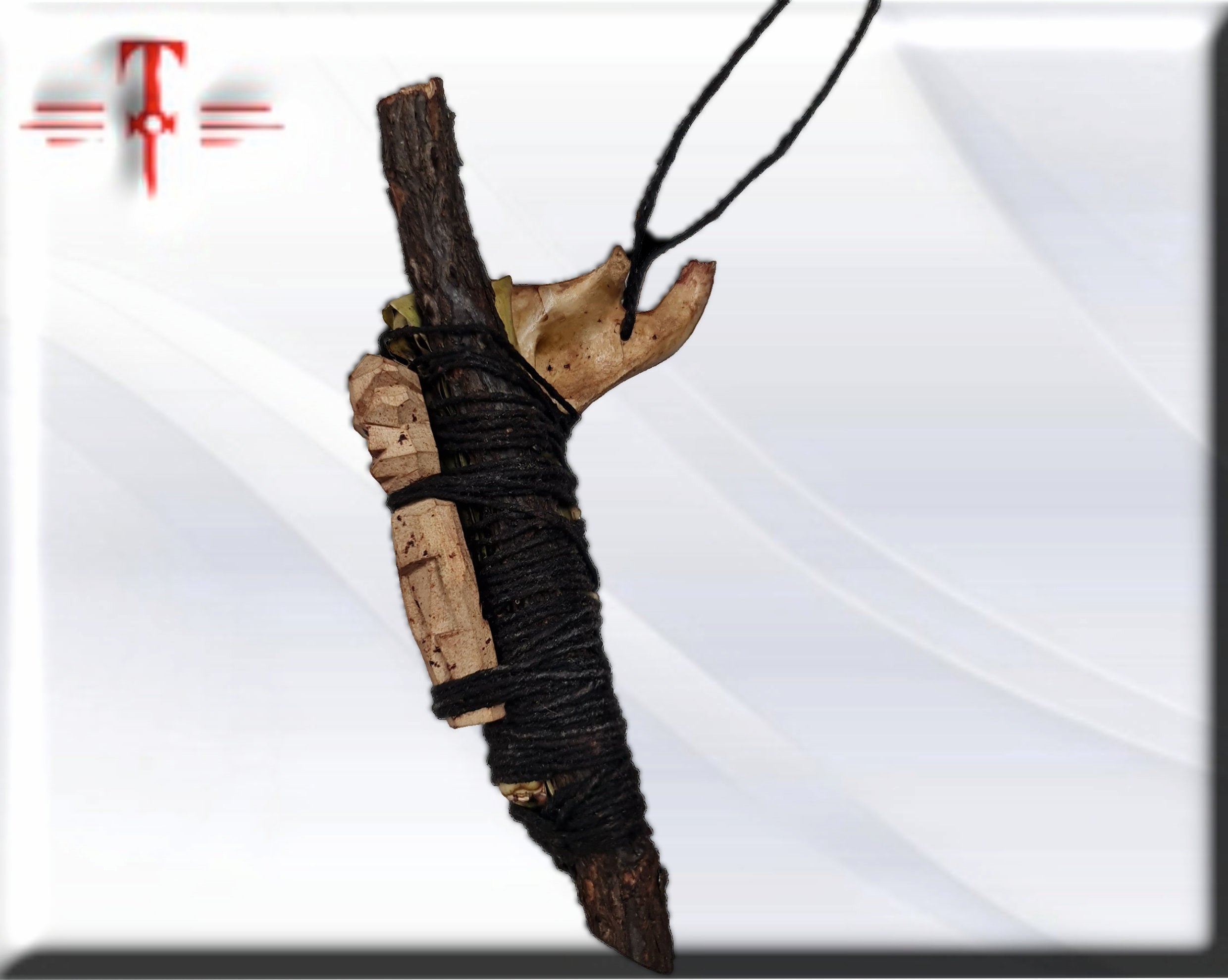 Fetiche de Protección Contra Brujería - Tamaño (22x10 cm) - Imagen 2