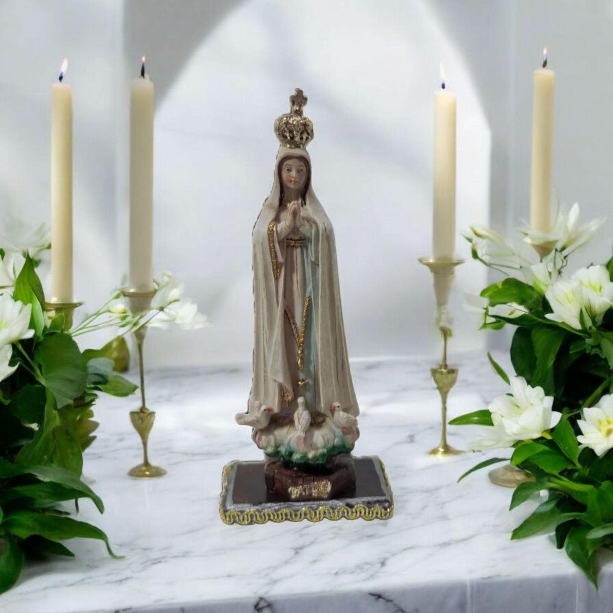 Nuestra señora de Fátima . Catholic Saints and Virgins, Religious products,