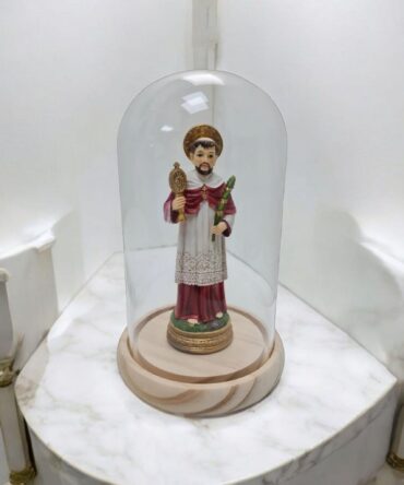 glass dome for Saint . Catholic Saints and Virgins, Religious products,