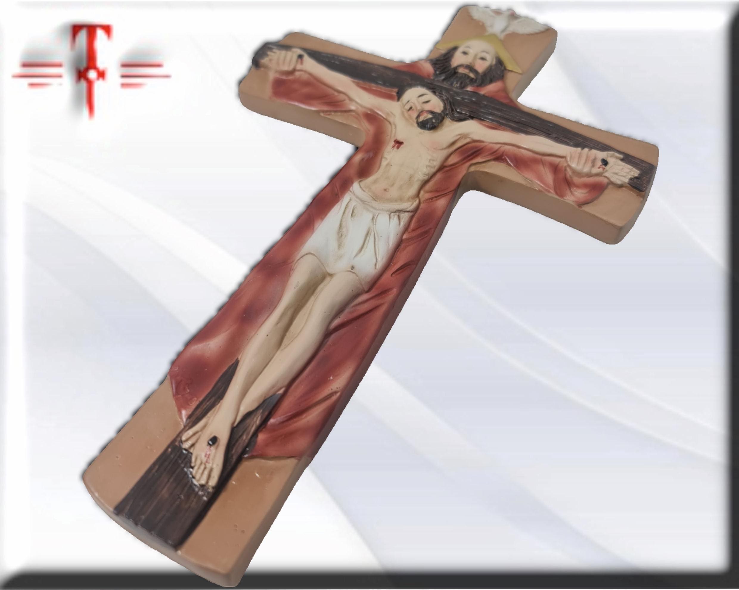 Crucifijo Cruz San Damian . Catholic Saints and Virgins, Religious products, - Imagen 5