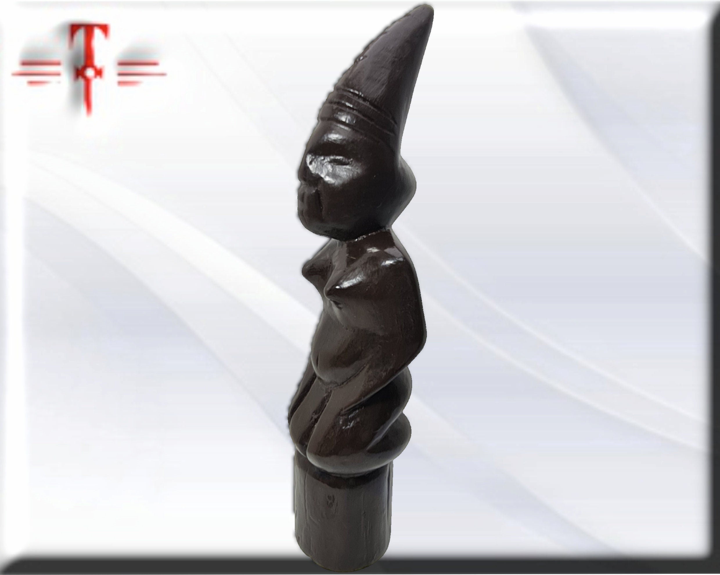 Agogo Iroke de Orula , artesanía Religiosa Campana para llamar al Santo , Santería , Palo Mayombe , Babalawo - Imagen 7