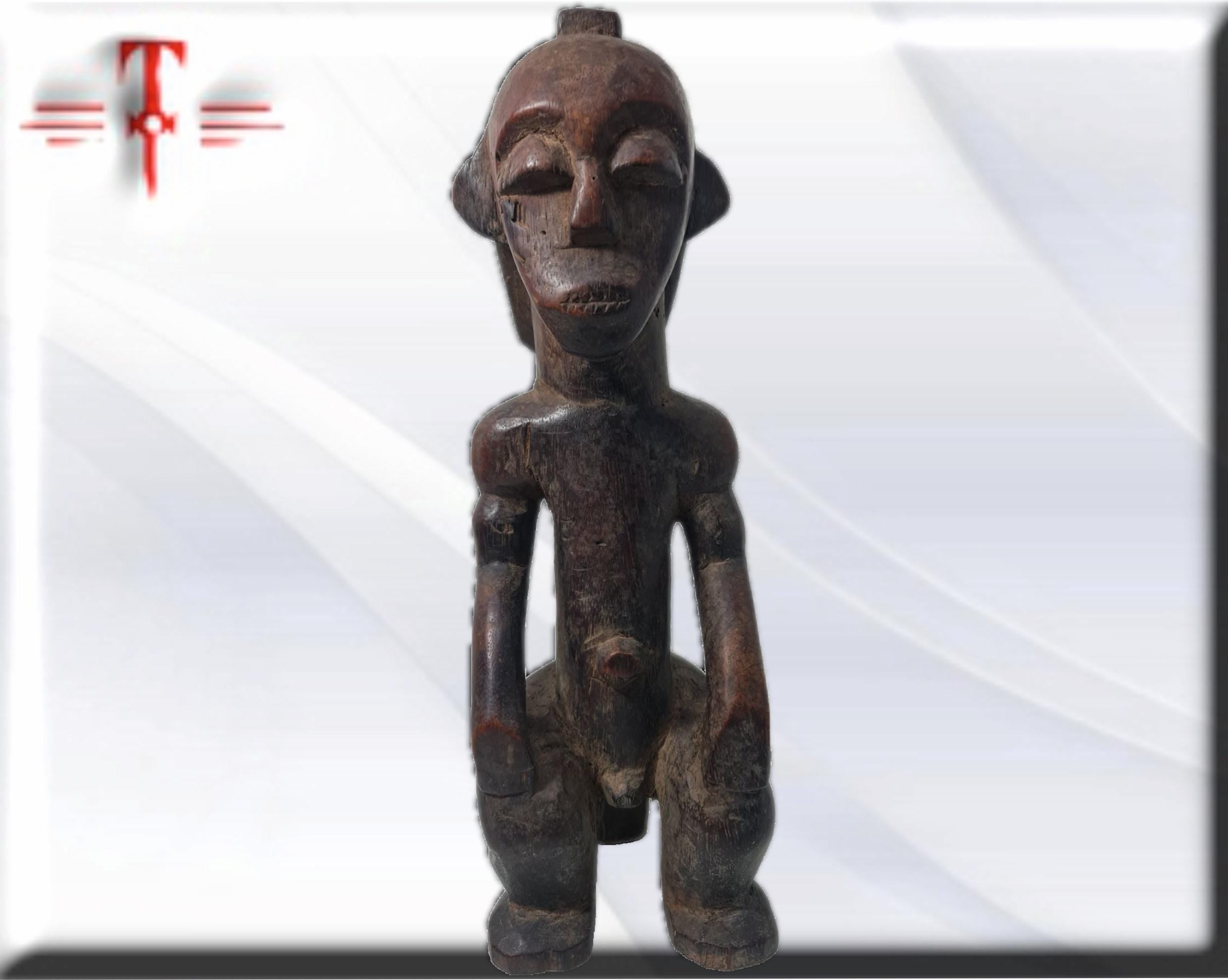 Fetiche africano Congo Tribal , arte Africano , Galería de arte , hecho a mano - Imagen 2