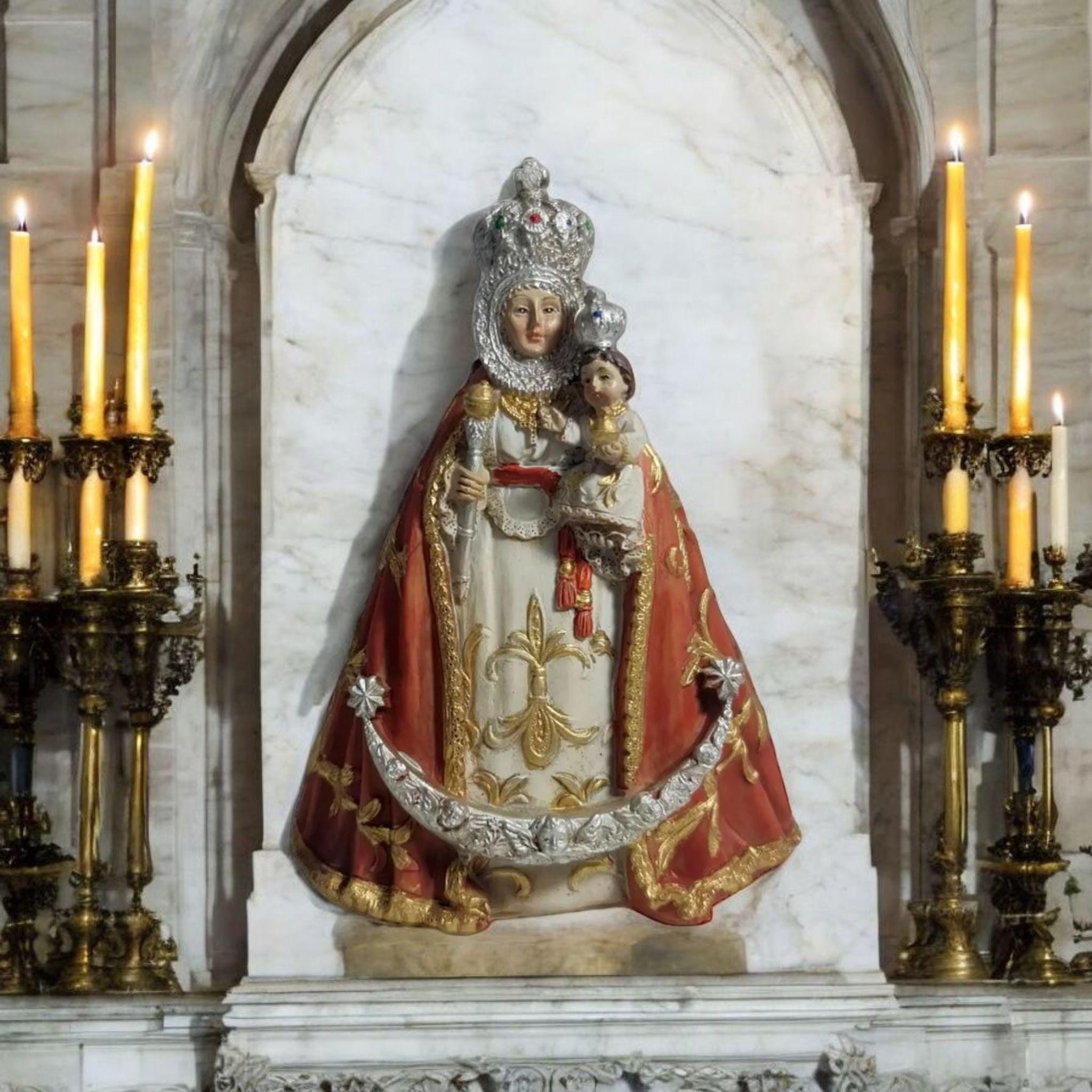 Virgen de Fuensanta , Santos y Vírgenes católicos , productos Religiosos
