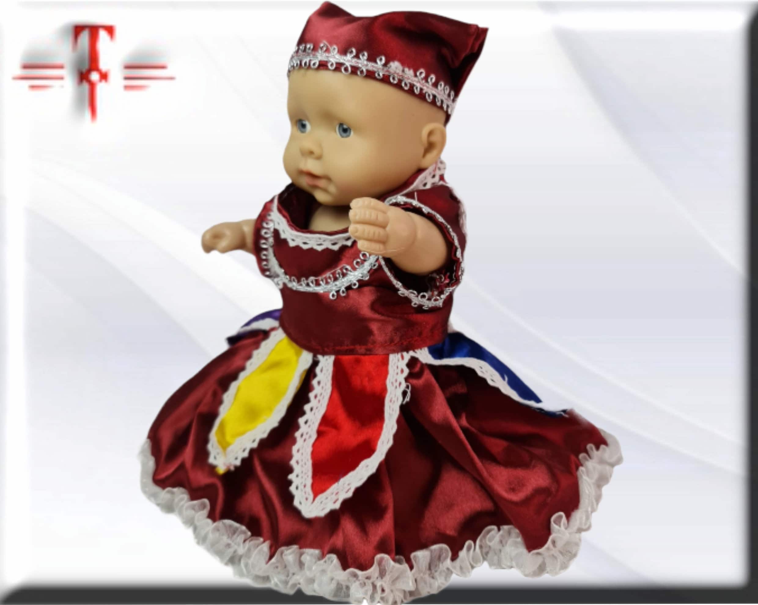 Muñeca Orisha Oyá Santería, Palo Mayombe, Candomble, Kimbisa, Umbanda , Yoruba - Imagen 3