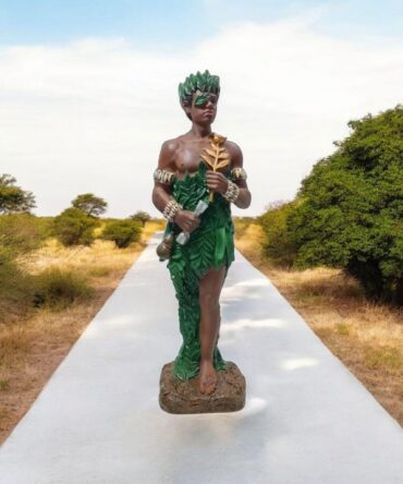 Estatua del Orisha Osain , candomble, Kimbisa, Umbanda