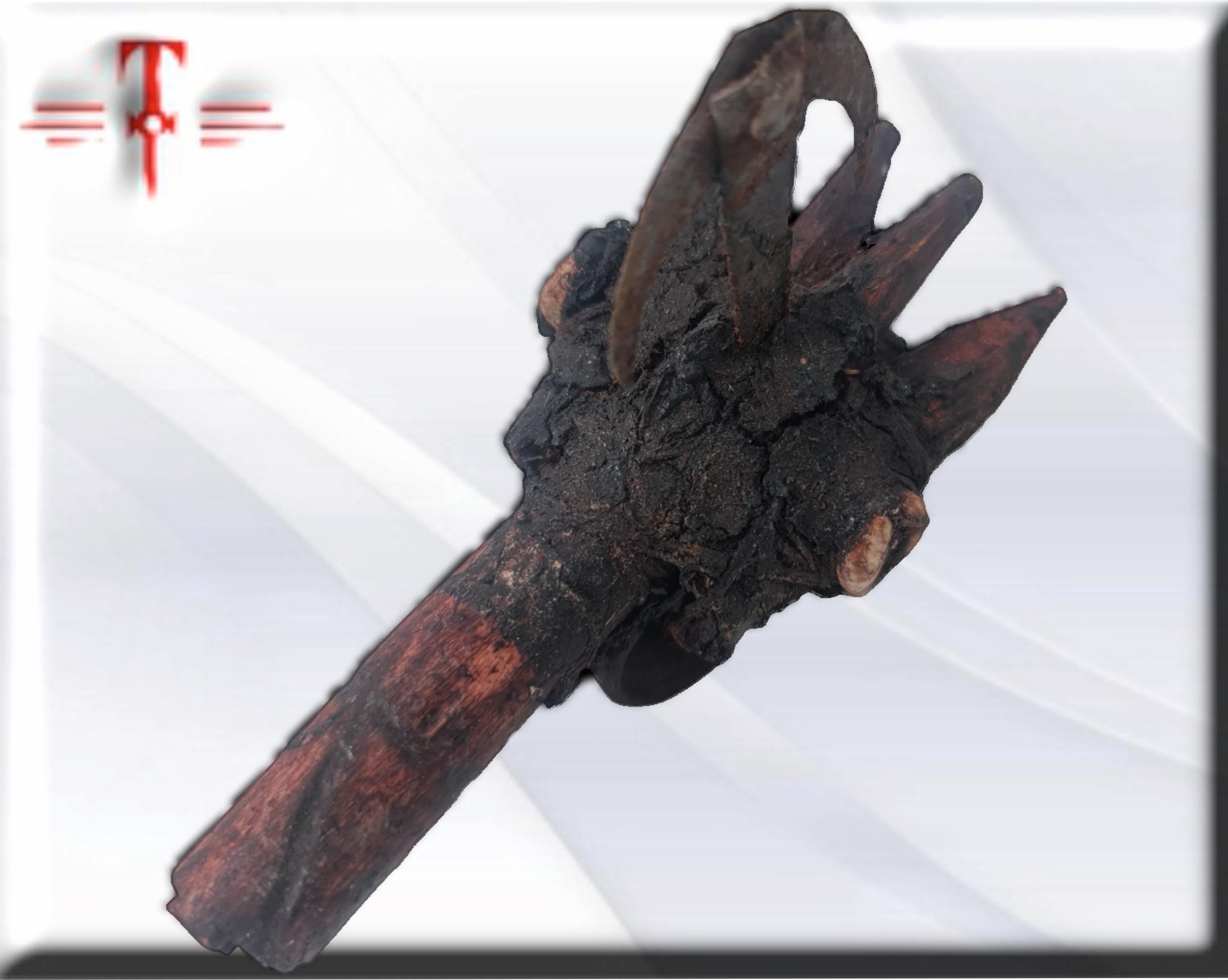 Fetiche Hacha de poder de Heviesso , Shangó , proteccion , evolucion, espiritualidad, producto original de Benin - Imagen 3