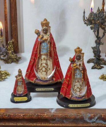 Figura de la Virgen de la Candelaria en Resina – Alta Calidad (3 Tamaños) , virgenes y santos catolicos