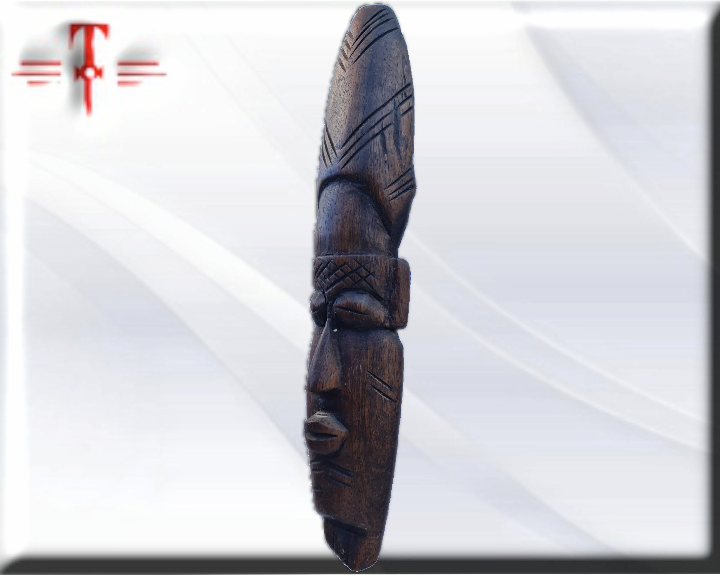 Máscara Antigua Tradicional – Arte Africano y Misticismo de Galería - Image 4