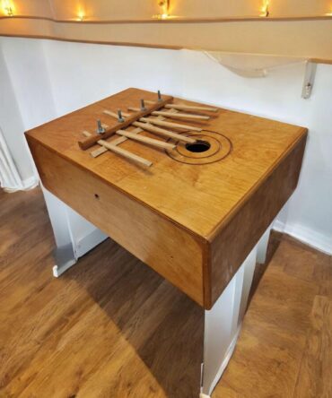 Lamelofono artesanal , arte Africano , Galería de arte , hecho a mano