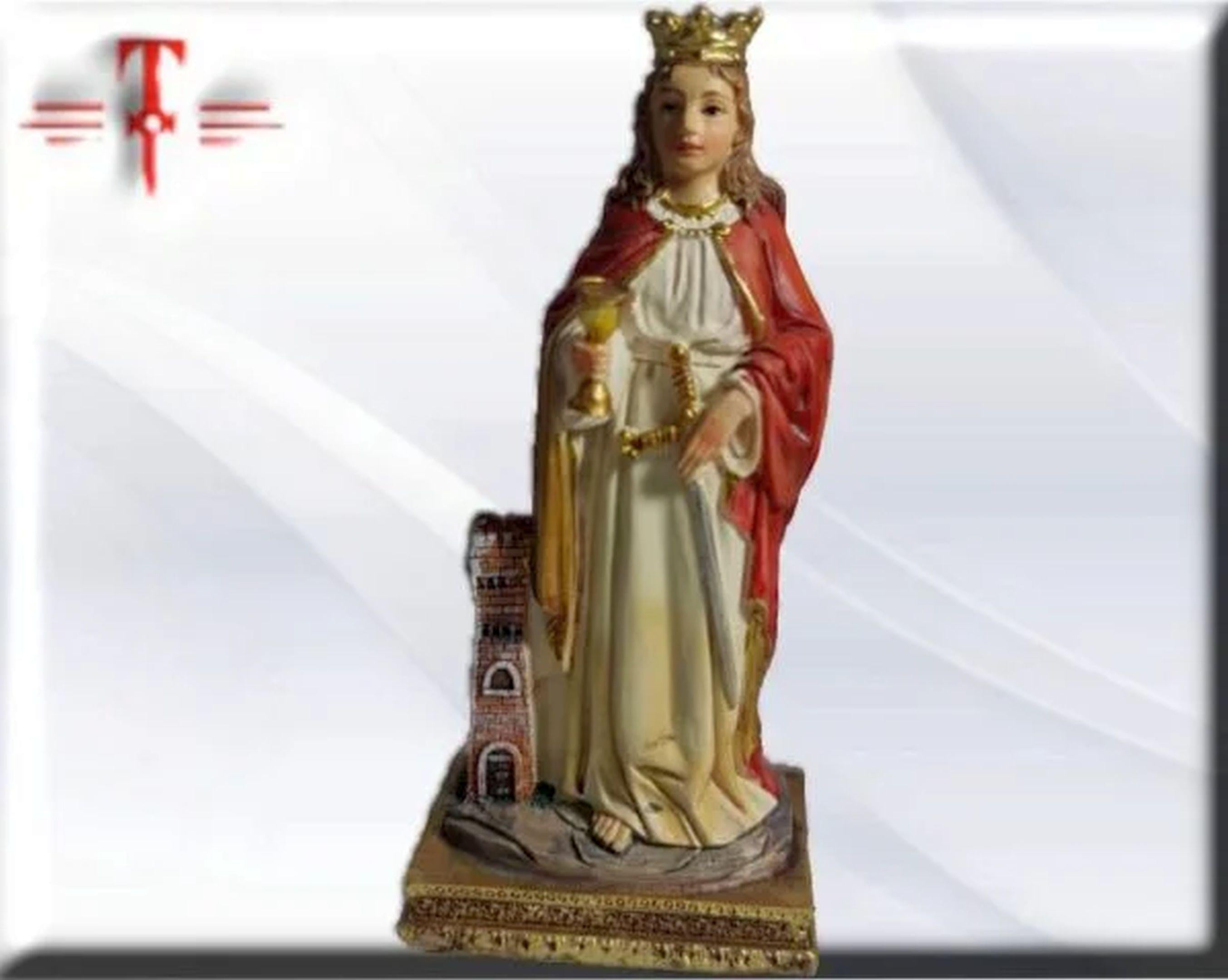 Santa Barbara , Santos y Vírgenes católicos , productos Religiosos - Imagen 5