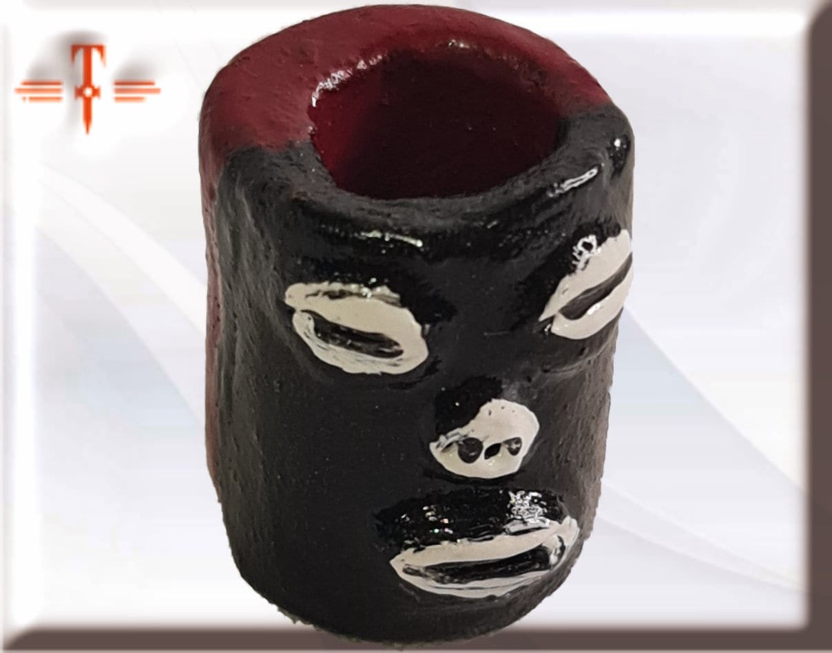 Eleguá de bolsillo , de una o dos caras , Santeria Palo Mayombe deidades Yoruba , 7 potencias Africanas - Imagen 3