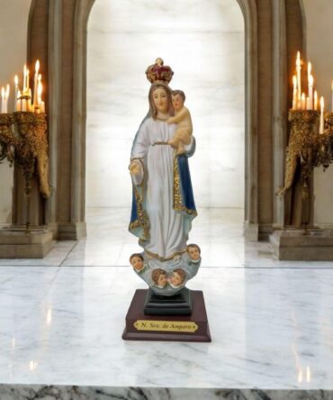 Figura de la Virgen del Amparo en Resina – 21.5 cm , virgenes y santos catolicos