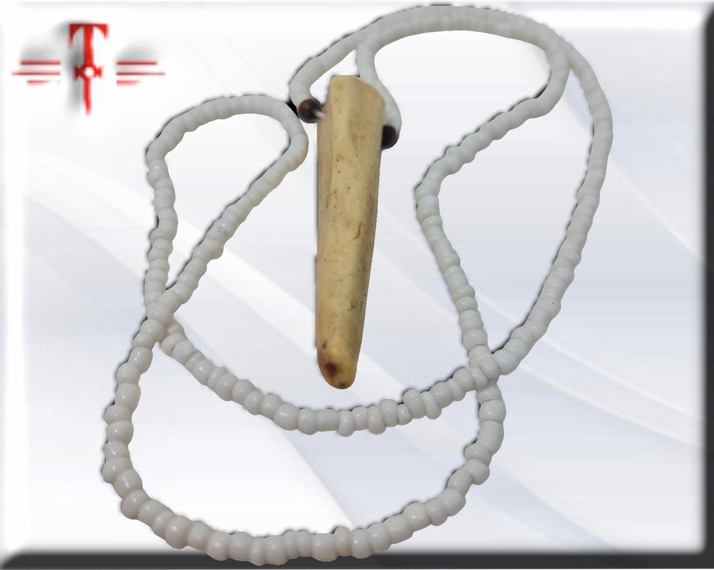 colgante cuerno de protección ritualizado - Imagen 2