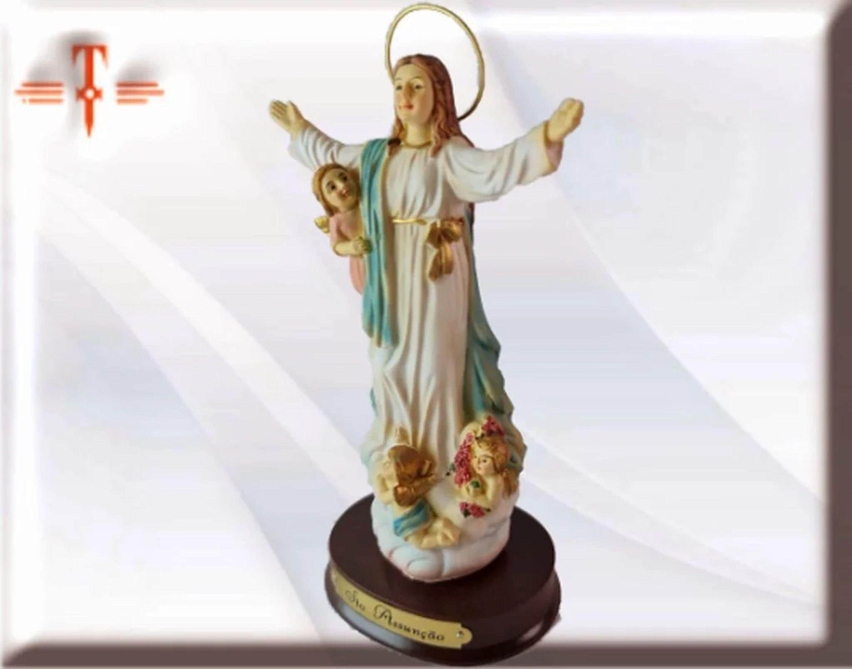 Figura de la Virgen de la Asunción en Resina Fina (Varios Tamaños) , productos Religiosos - Image 4