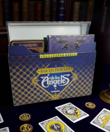 La Baraja dorada de los Ángeles Pack, Libro + cartas + tapete protector