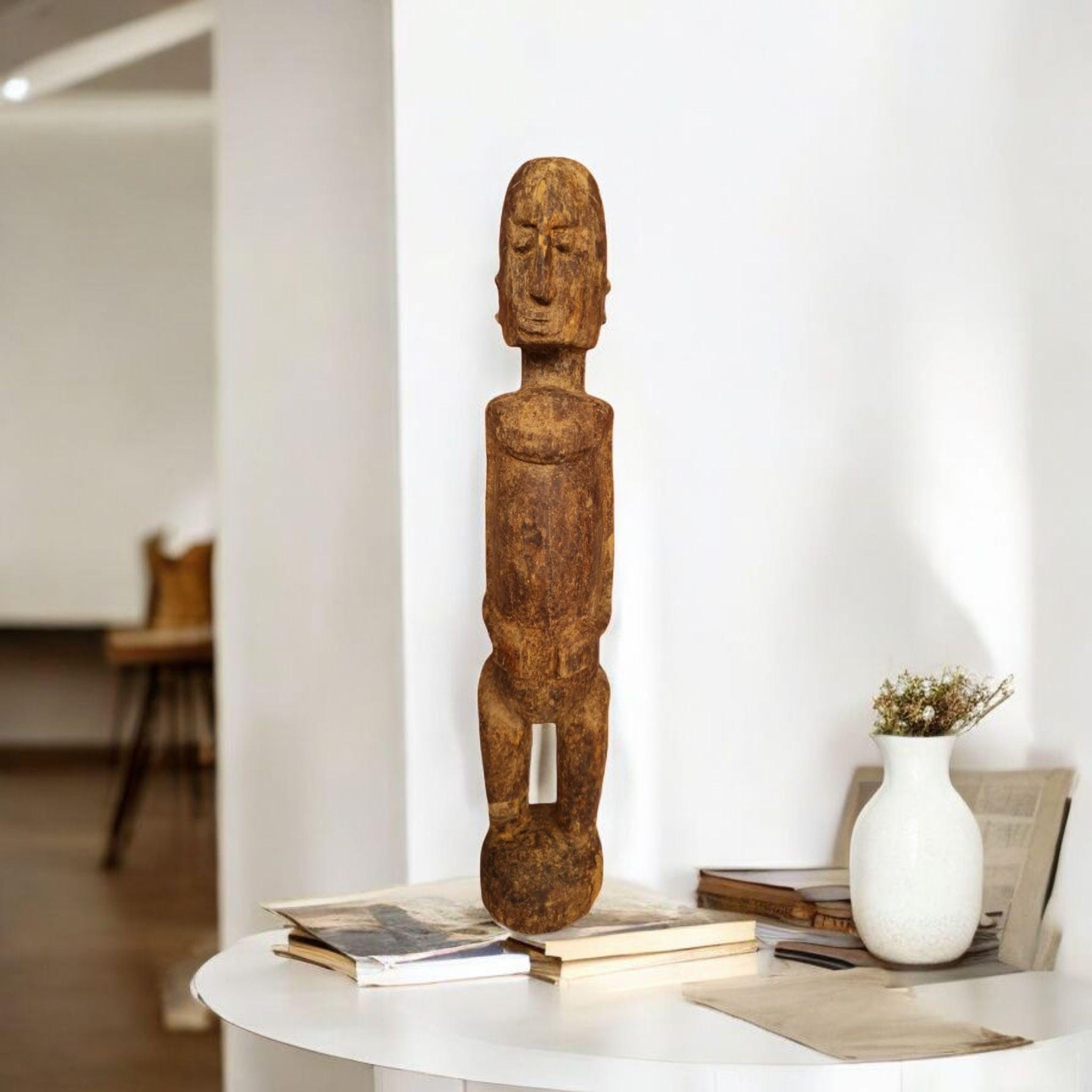 Fetiche Mangbetu Congo Ref: 121 Tribal , arte Africano , Galería de arte , hecho a mano
