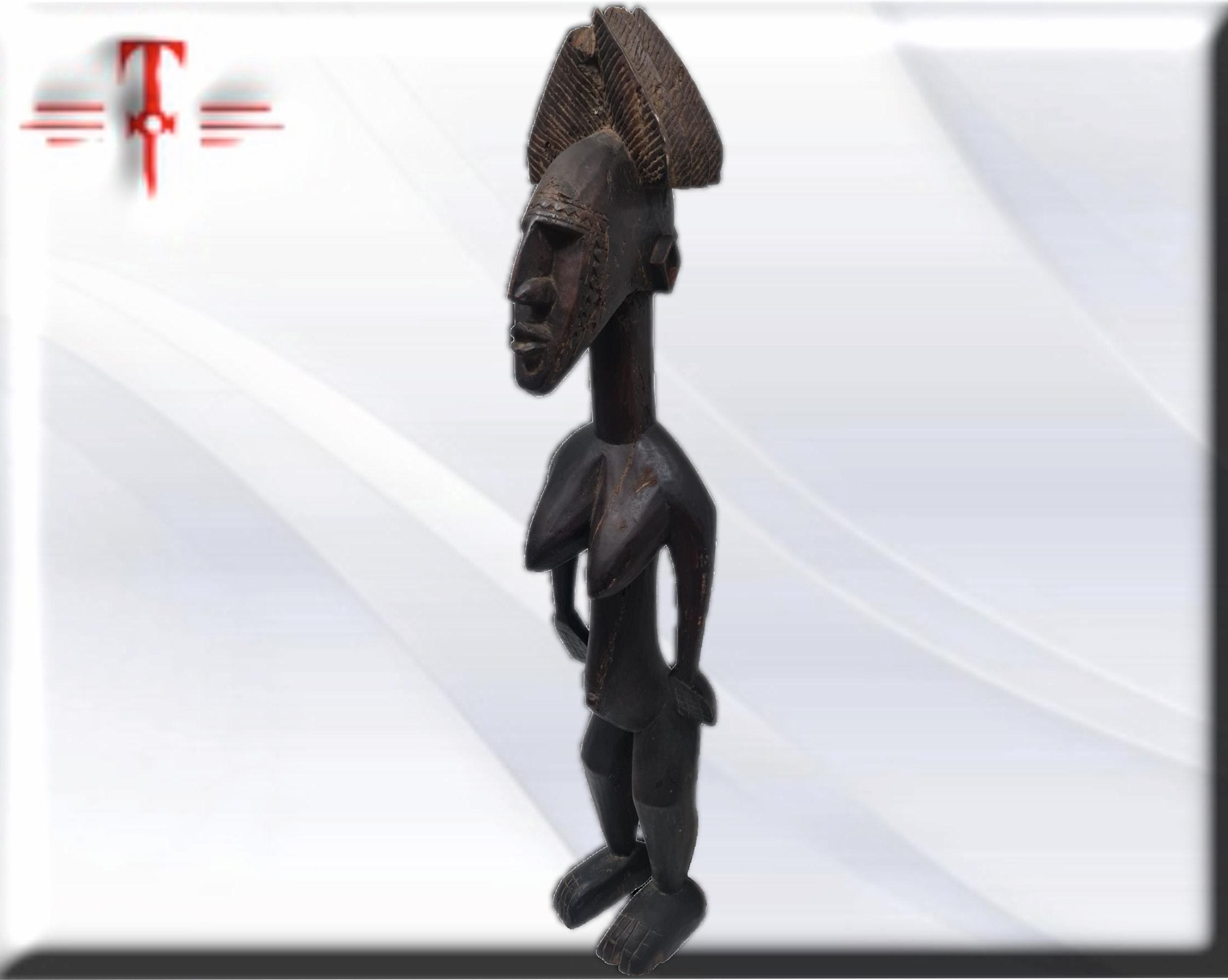 Fetiche africano Congo Tribal , arte Africano , Galería de arte , hecho a mano - Imagen 3