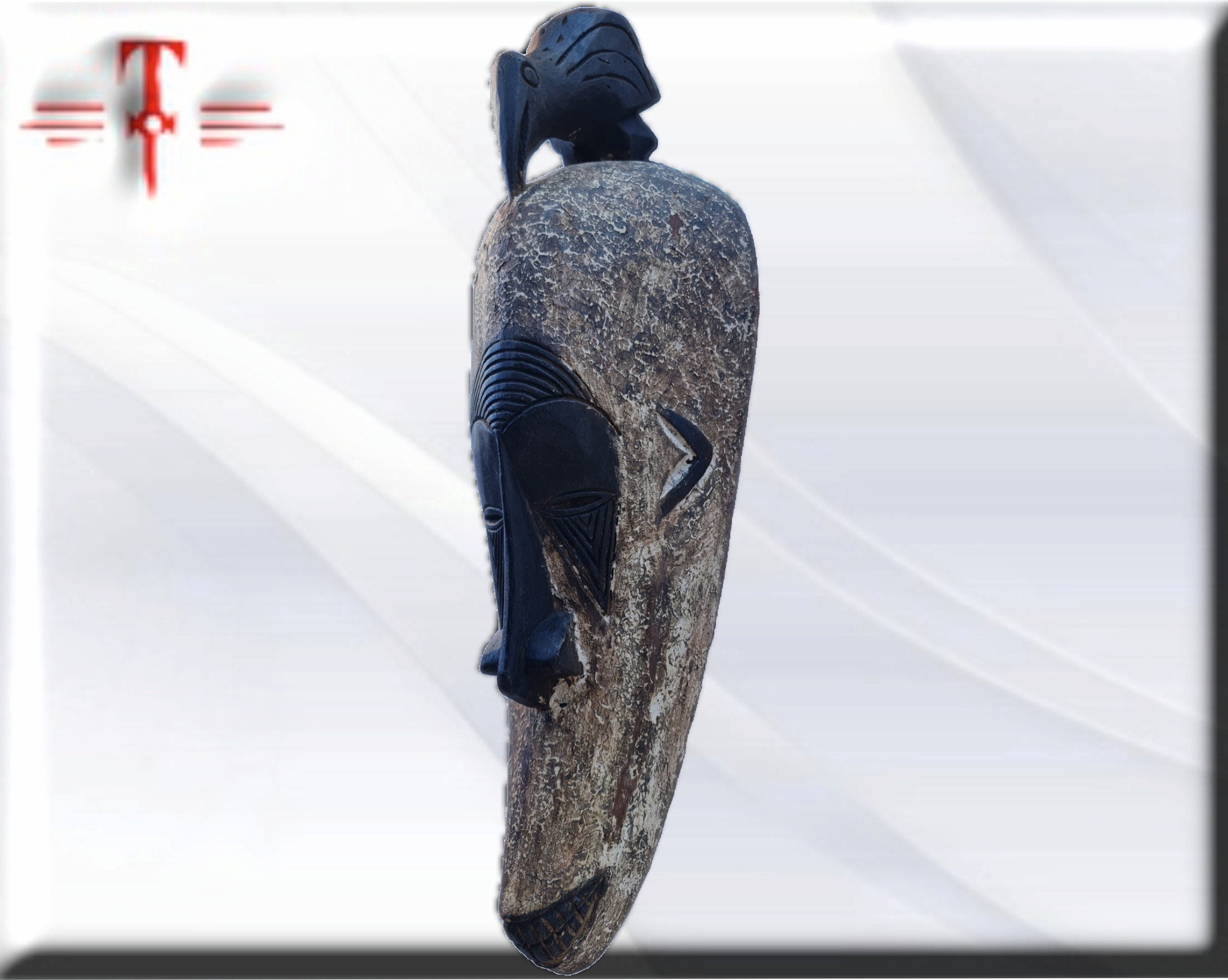 Máscara Antigua Igbo (Nigeria) – Arte Africano del Siglo XX - Imagen 4