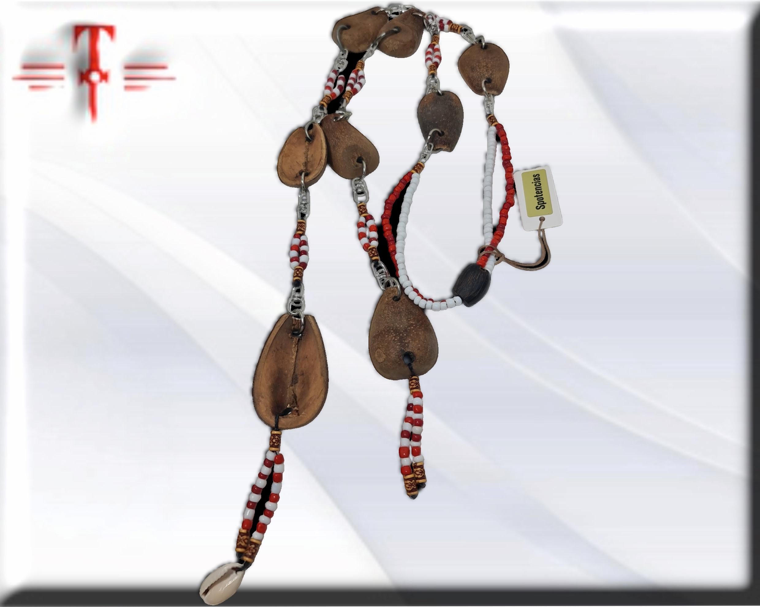 ekuele africano, Shango , semilla de Ifá, opele egbere. santería Babalawo - Imagen 3
