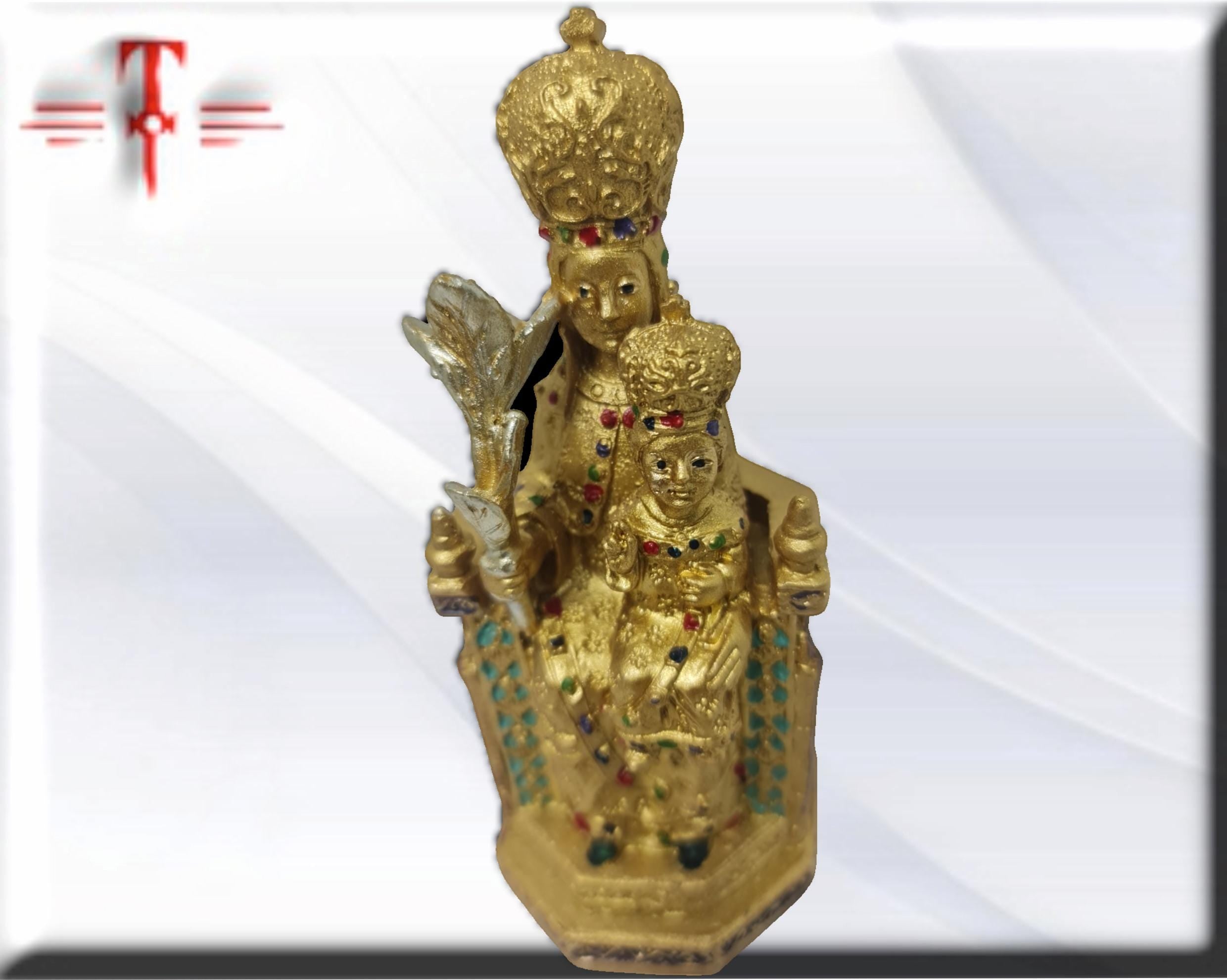 Figura de la Virgen de la Vega (Salamanca) en Resina , productos Religiosos - Image 6