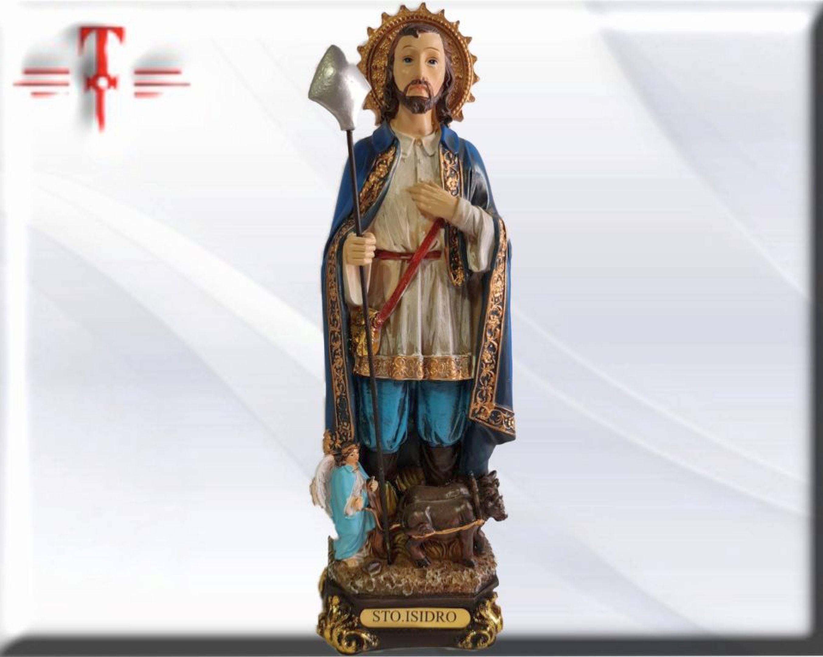 San Isidro , Santos y Vírgenes católicos , productos Religiosos - Imagen 5