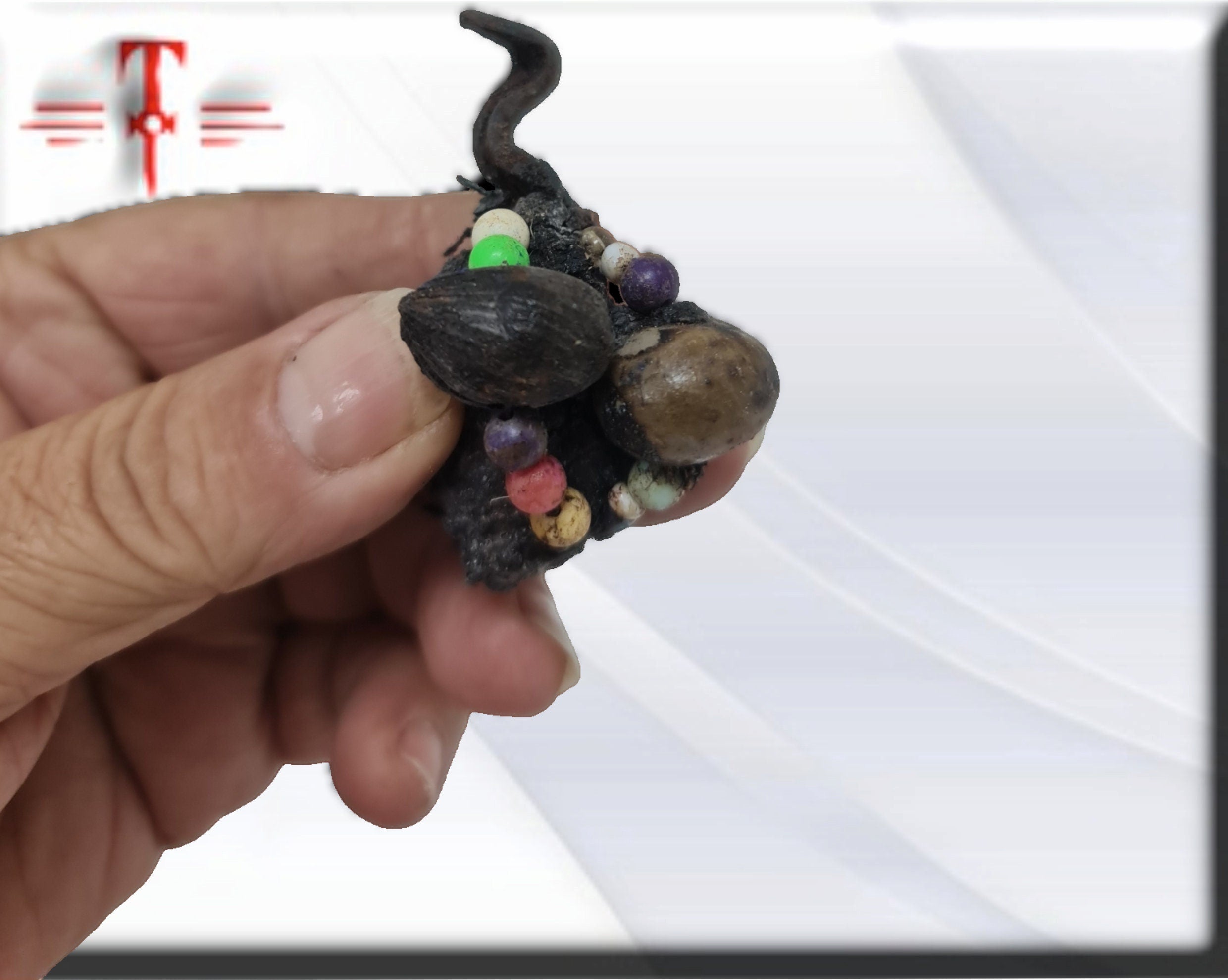 Amuleto de la serpiente, proteccion , evolucion, espiritualidad, producto original de Benin - Imagen 3