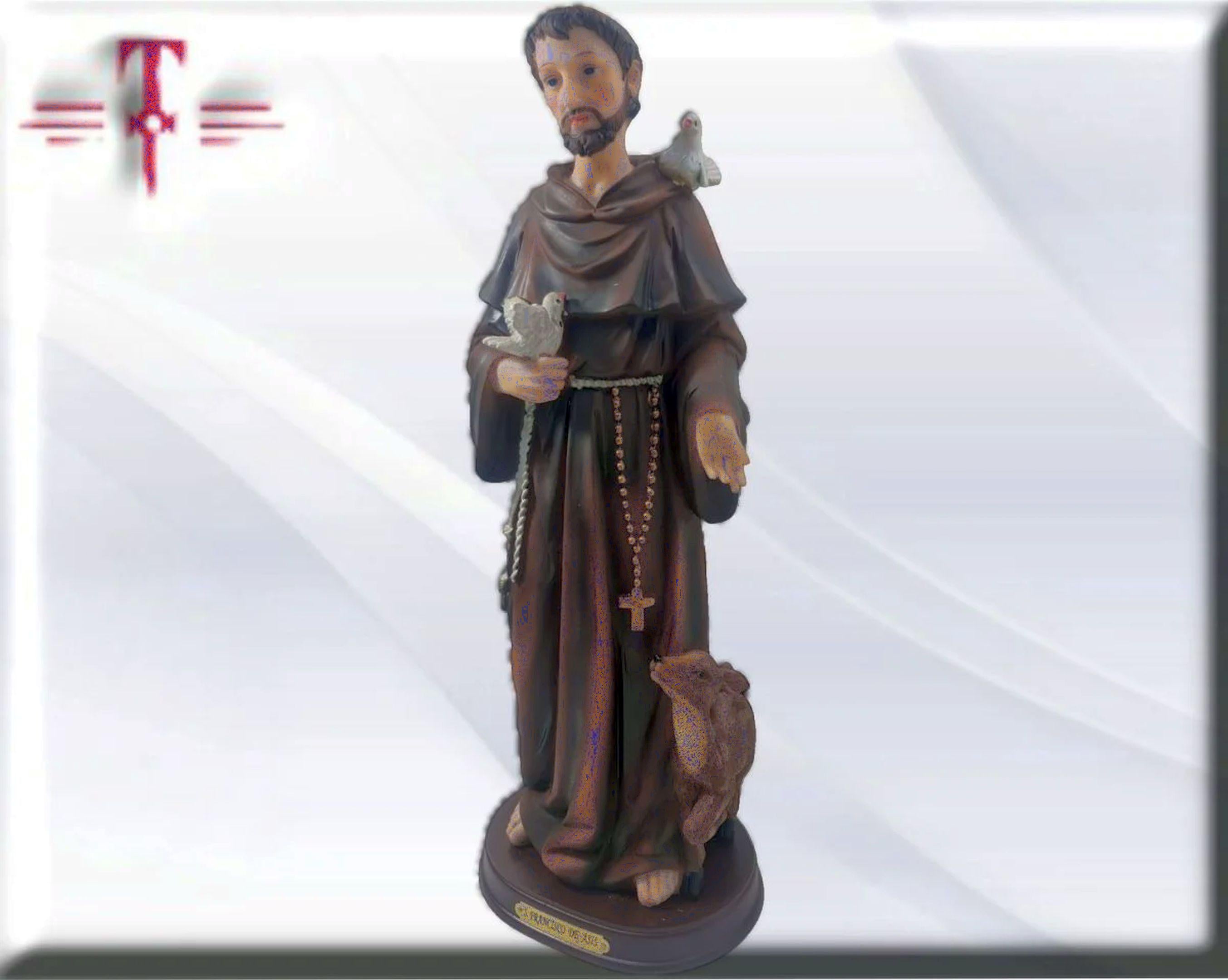 San Francisco de Asis 32cm , Santos y Vírgenes católicos , productos Religiosos - Imagen 3