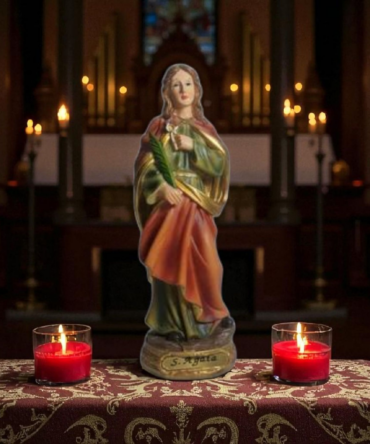 Santa Ágata  . Catholic Saints and Virgins, Religious products,