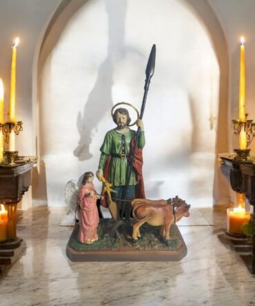 San Isidro con bueyes , Santos y Vírgenes católicos , productos Religiosos