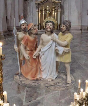 El beso de Judas &nbsp;. santos y virgenes catolicos , productos religiosos