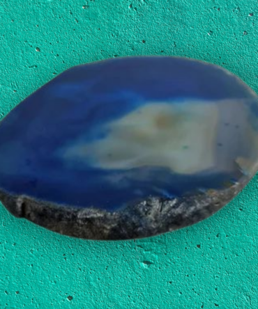 Ágata Geoda azul 16cm