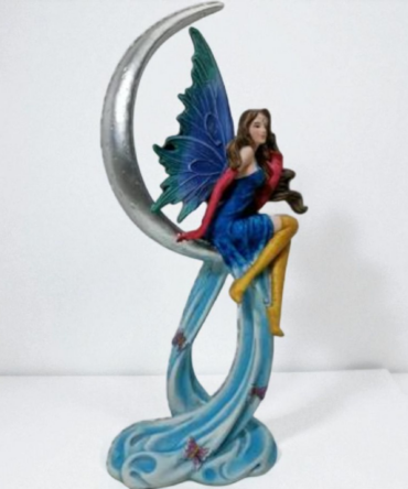 Hada con la Luna , Mitos y leyendas , fantasía , Folklore