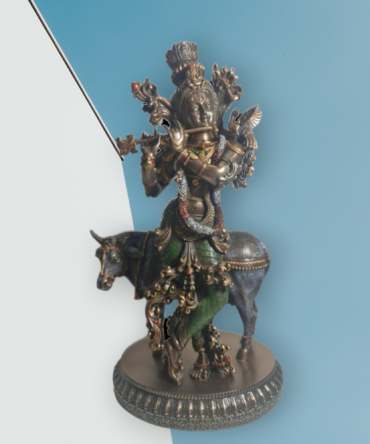 Krishna con vaca