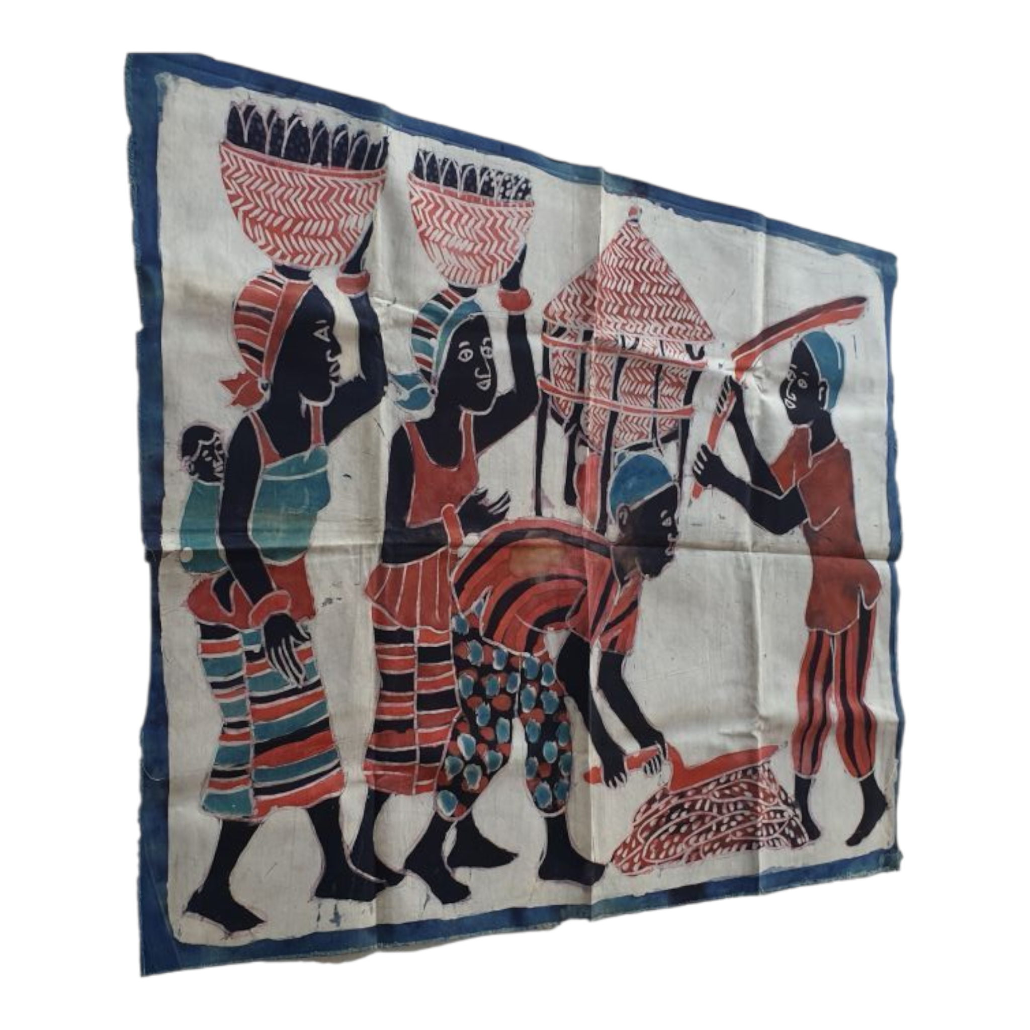 Tapiz artesanal Africano - Imagen 3