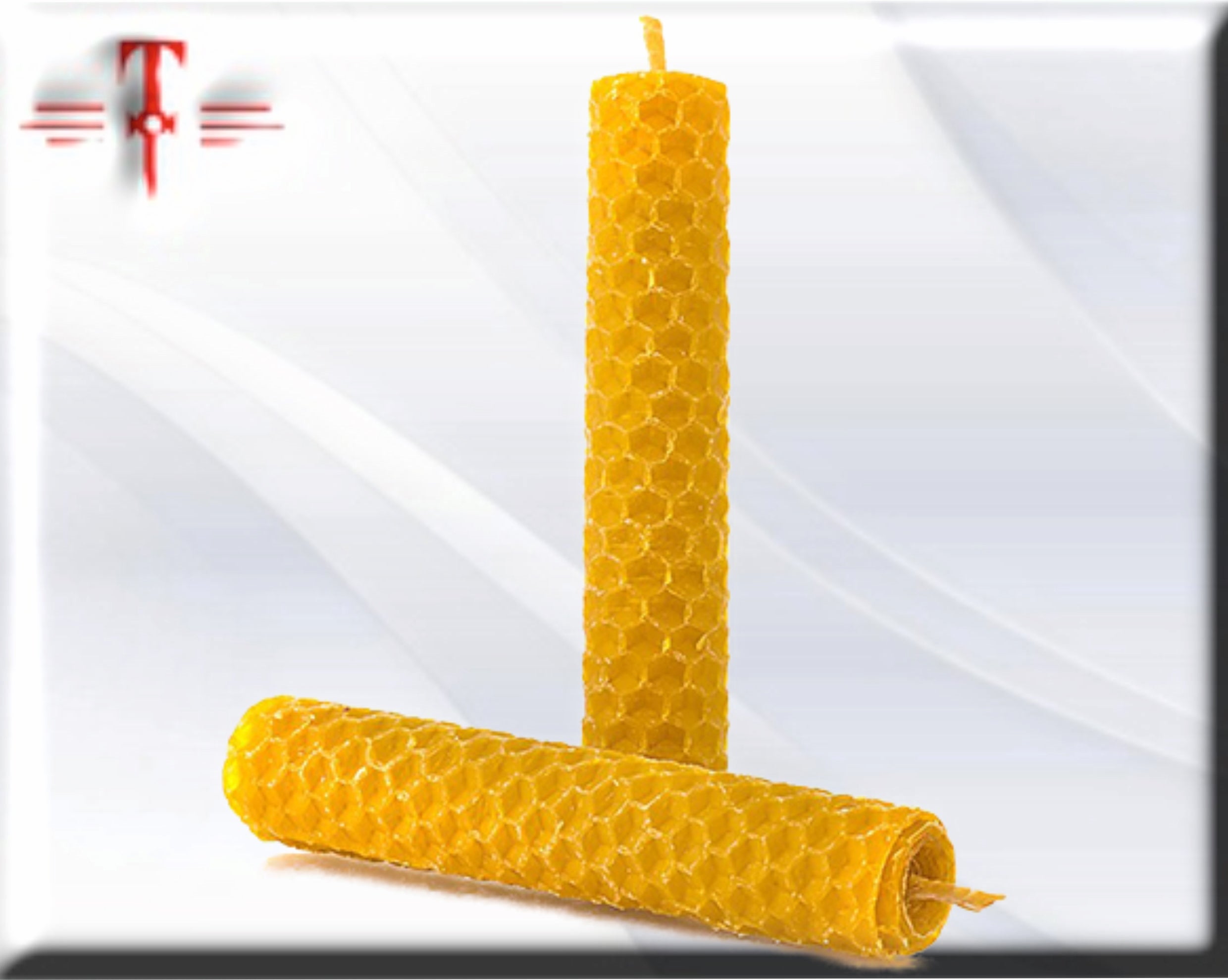 vela bujia de cera de abeja - Imagen 3