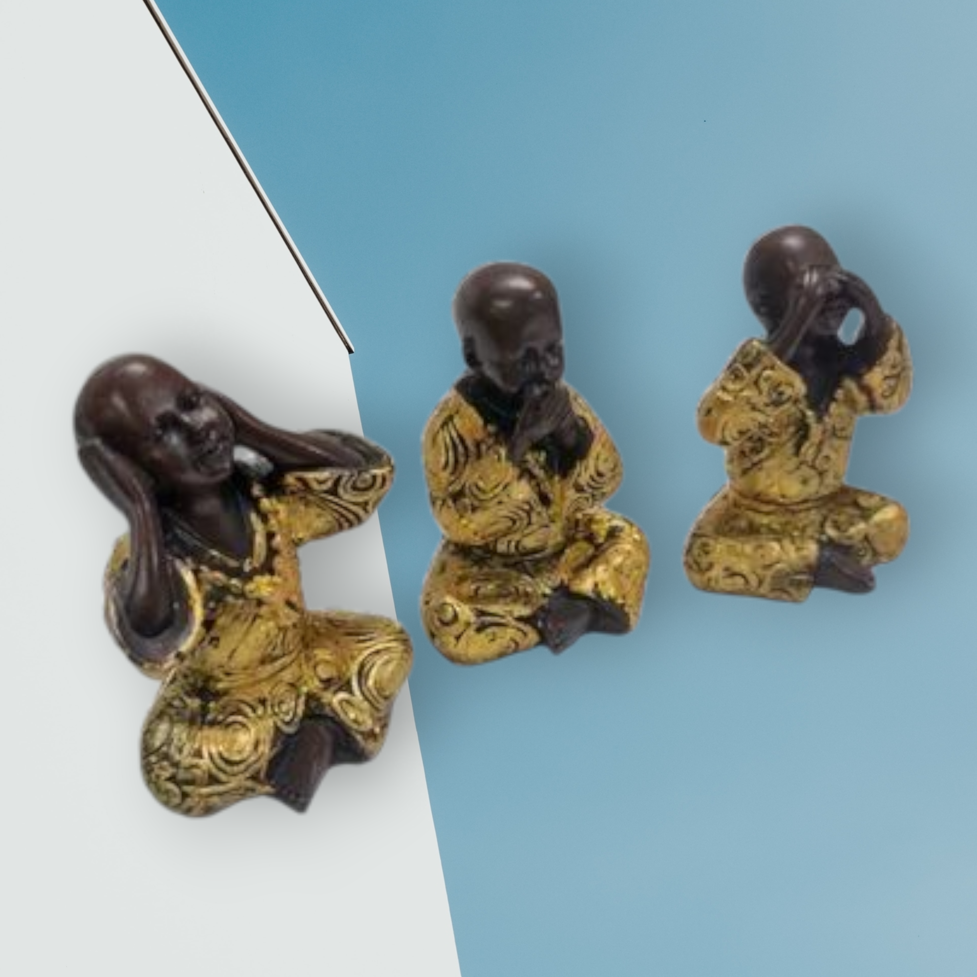 Niños monjes 3 pc - Imagen 3