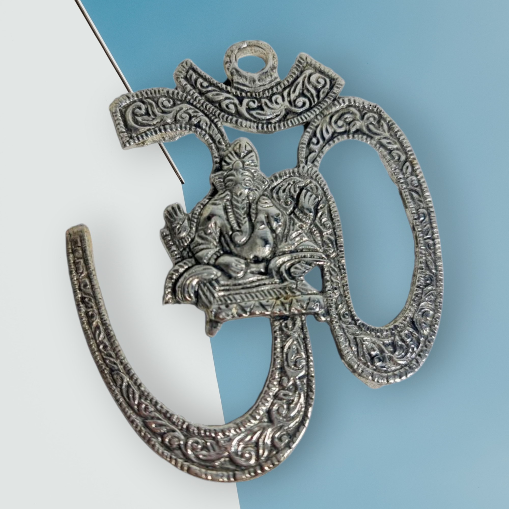 Colgador Om con Ganesha